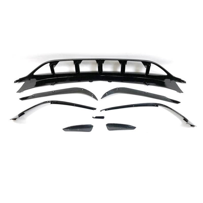 Mercedes W176 2016> AMG A45 Design Glossy Black Front Spoiler
