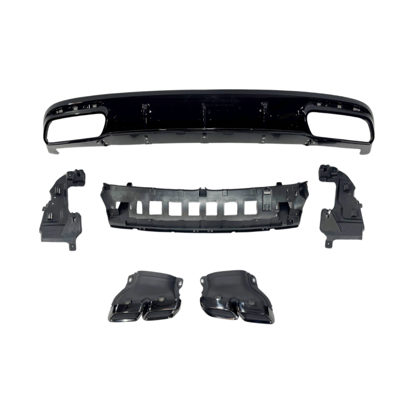 Mercedes C217 Coupe 2014-2020 Facelift S63 Style Rear Diffuser