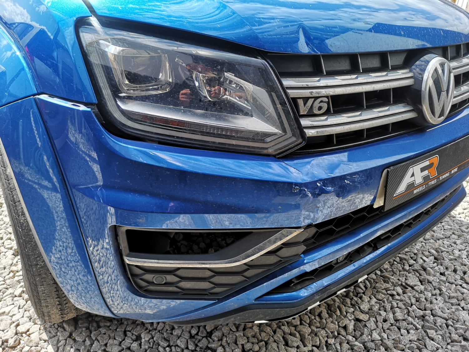 Volkswagen Amarok Front Damage
