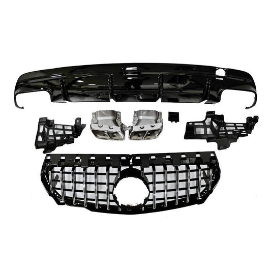 Mercedes CLA W117 2016-2018 4D/SW Facelift A45 Style Body Kit