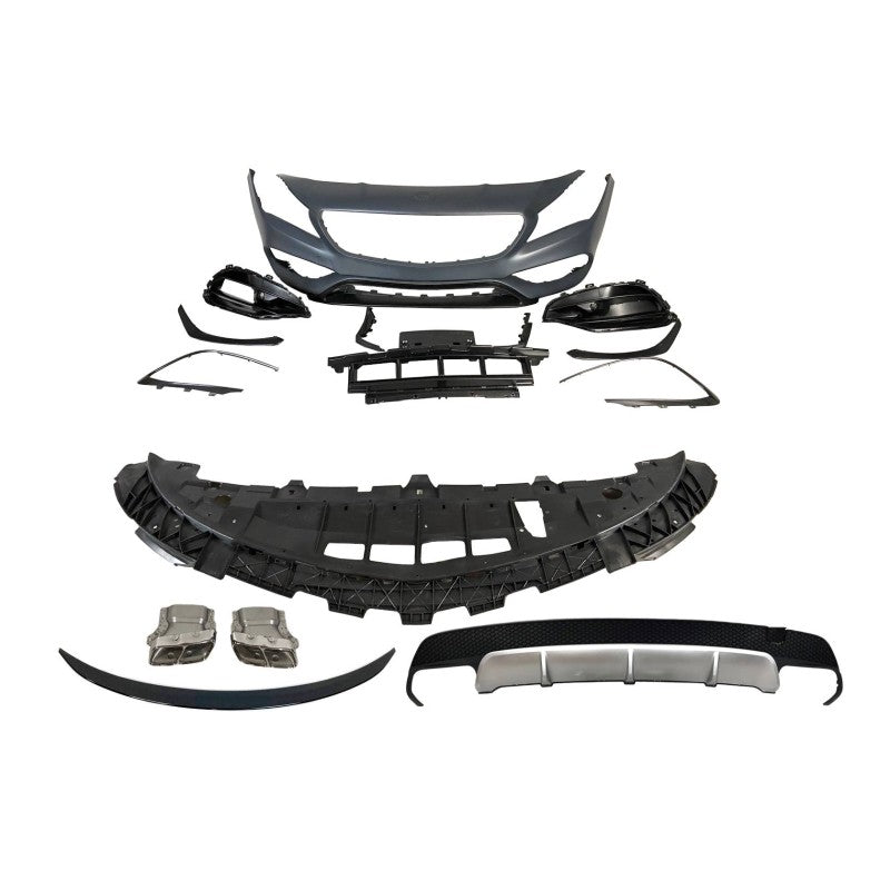 Mercedes W117 2016-2018 LCI 4D AMG A45 Style Kit