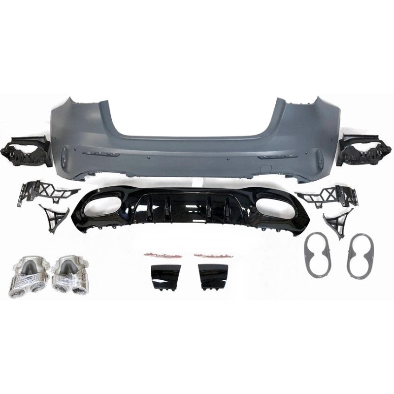 Mercedes W177 A45 Design Kit with Gloss Black GT Grill