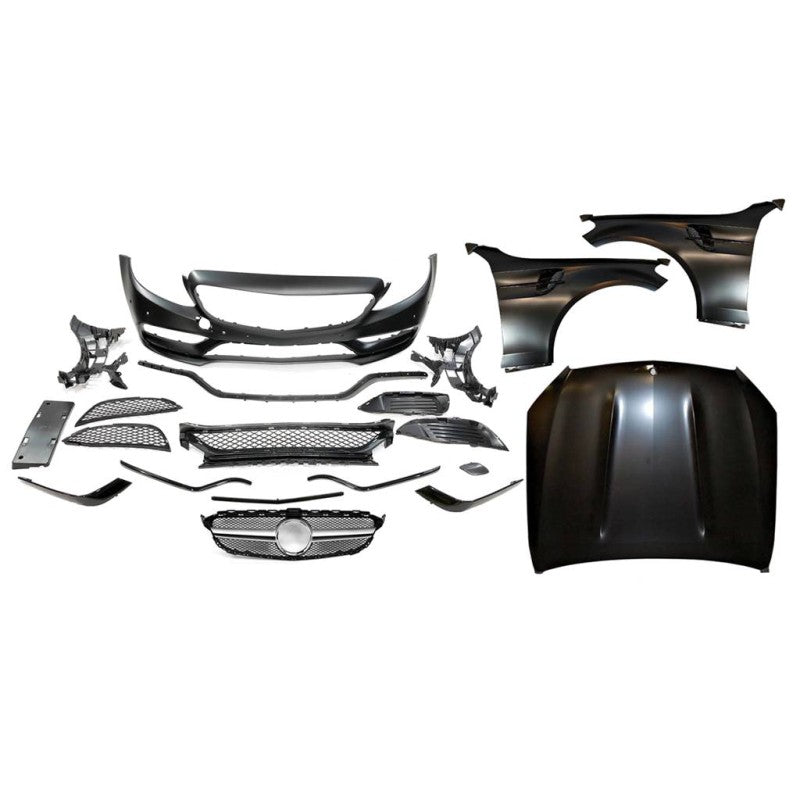 Mercedes W205 2014/18 4D/2D/SW BVR Design C63 AMG Kit