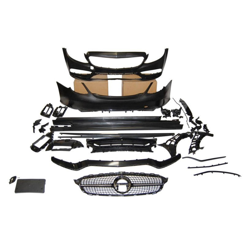 Mercedes W205 2014/21 to 2019 C63 Style Kit with Diamond Grill