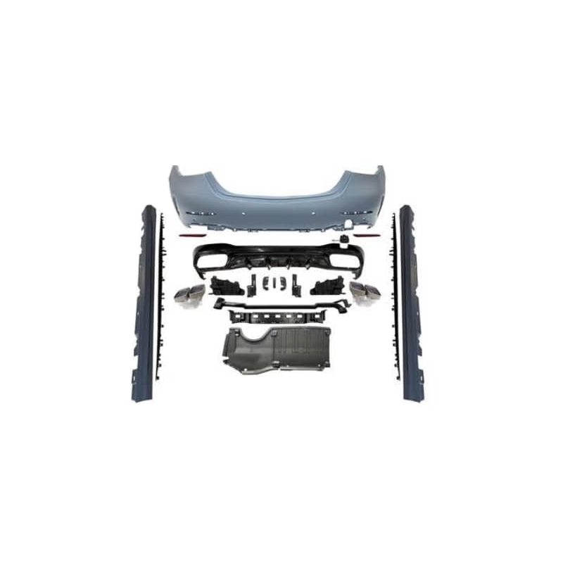 Mercedes W206 4D C63 BVR Design AMG Style Kit with Bonnet