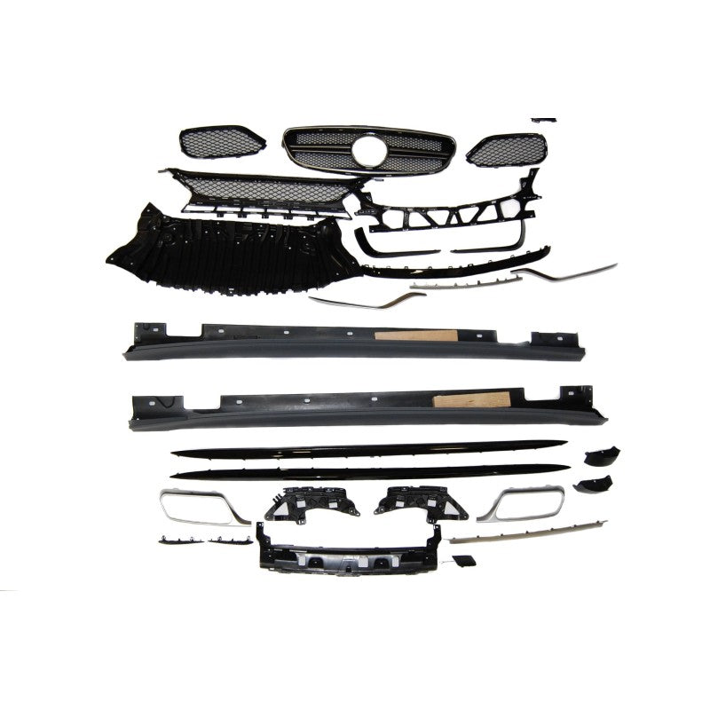 Mercedes W212 2014-15 E63 Style Kit with Sensors