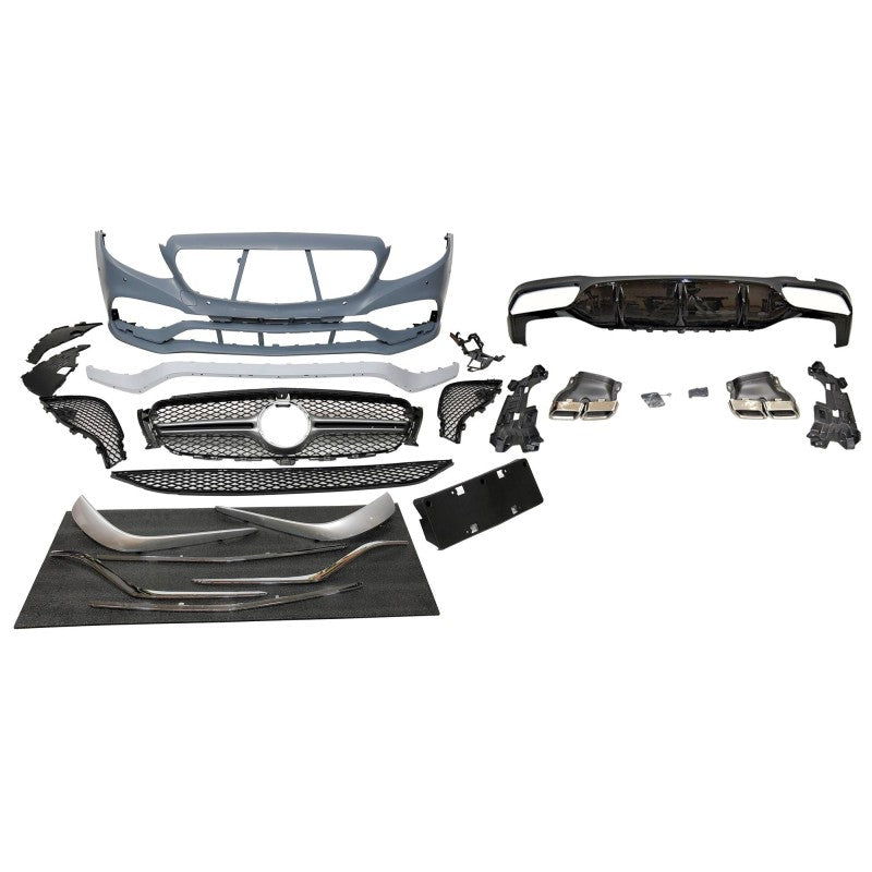 Mercedes W213 4d / Estate 2016-19 E63 AMG Style Kit