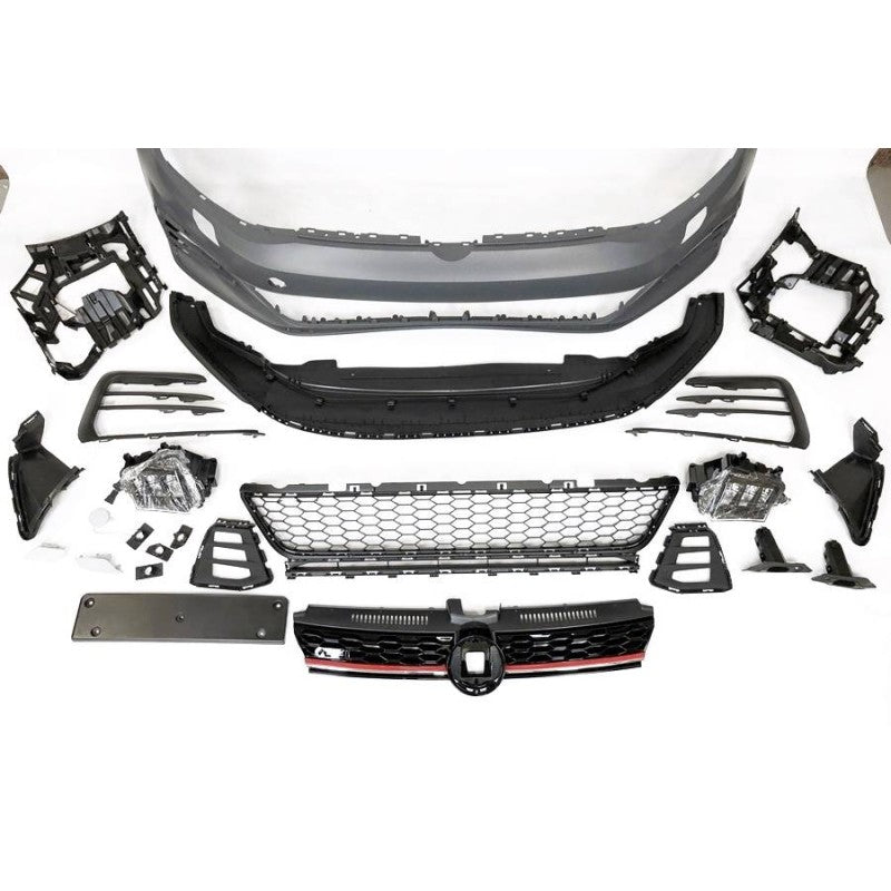 Volkswagen Golf 7.5 3/5D Facelift GTI Style Front Bumper