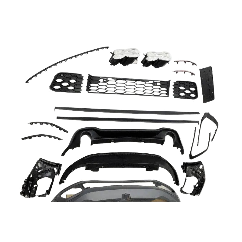 Volkswagen Golf 8 3/5D 2019-23 GTI Style Twin Exhaust Kit