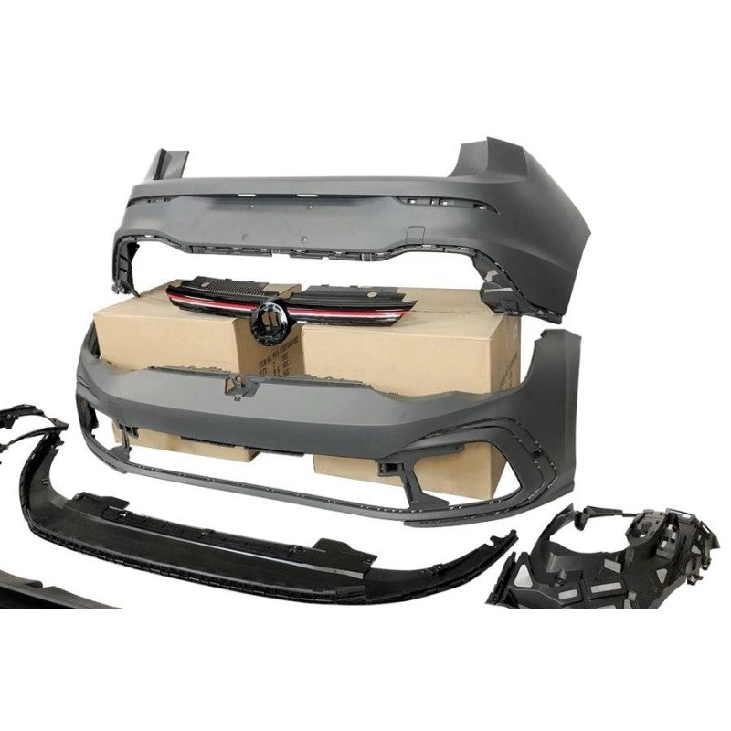 Volkswagen Golf 8 3/5D 2019-23 GTI Style Twin Exhaust Kit