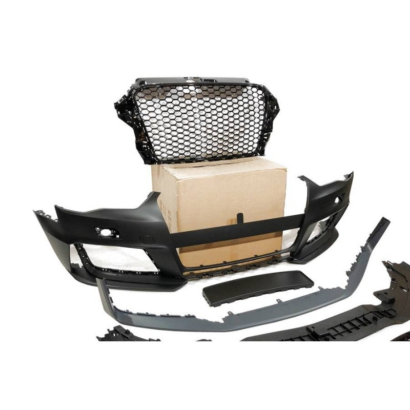 Audi A3 V8 13-15 Sportback / 3 Doors RS3 II Style Front Bumper with Fog Lamps