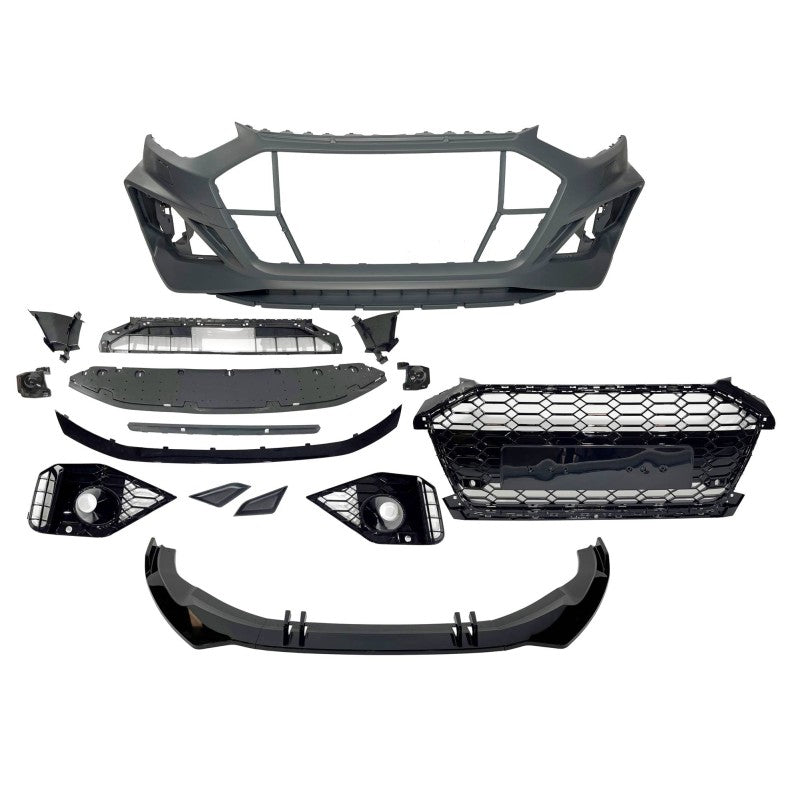 Audi A4 2020+ RS4 Style Front Bumper & Spoiler