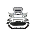 Audi A6 2015-2018 C7 RS6 Design Front Bumper with Spoiler & Camera