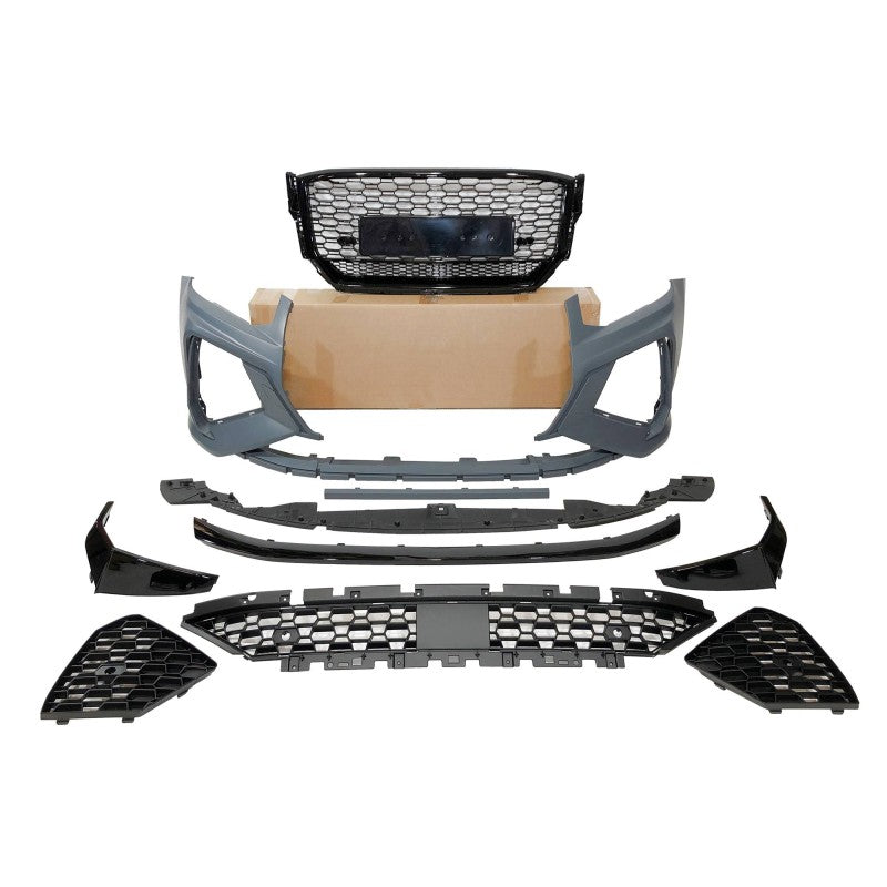 Audi Q2 2016-22 RSQ2 Style Front Bumper & Honeycomb Grill