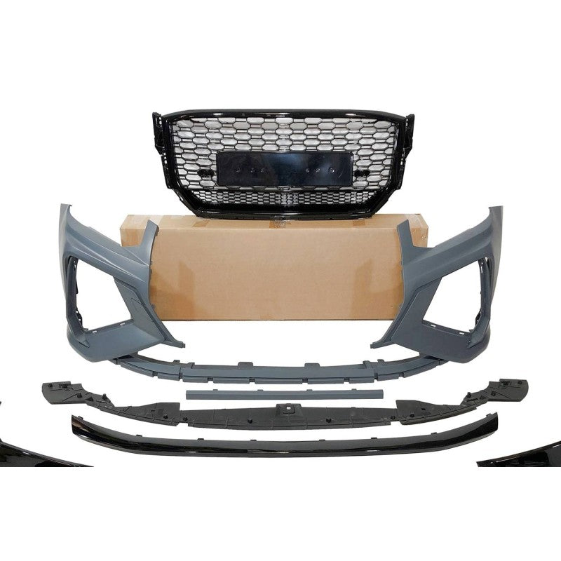 Audi Q2 2016-22 RSQ2 Style Front Bumper & Honeycomb Grill