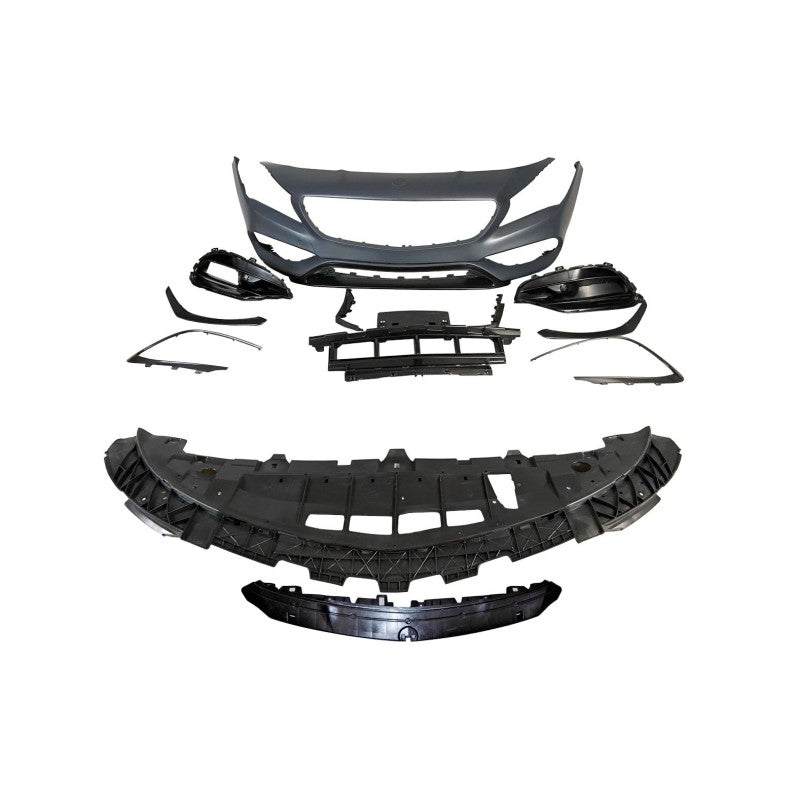 Mercedes W117 13-15 4D / SW AMG A45 Style Front Bumper
