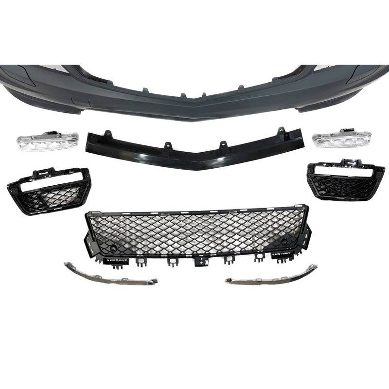 Mercedes W204 Coupe 4D 2007-13 AMG C63 Design Front Bumper with Park Sensor