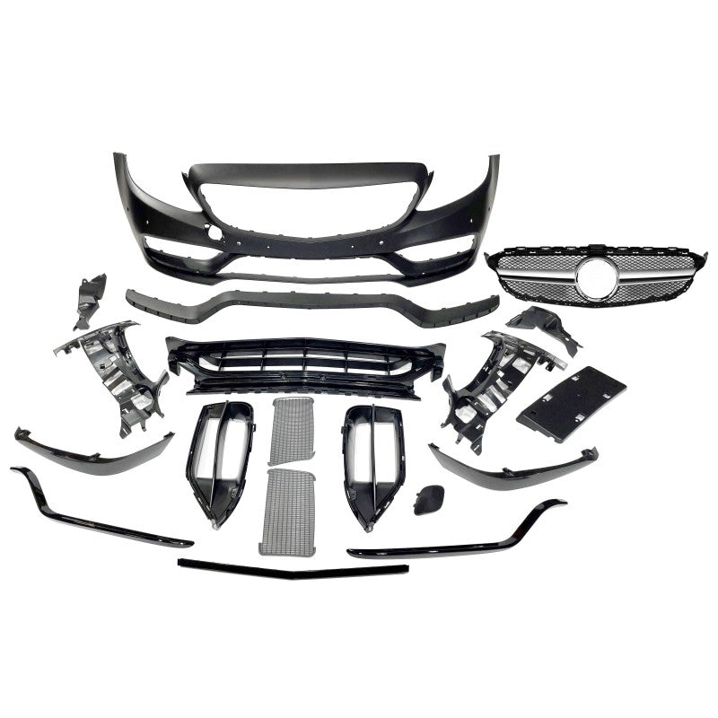 Mercedes W205 2014/18 Coupe / 4D / SW C63 AMG Style Front Bumper