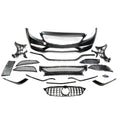 Mercedes W205 2014/18 2D / 4D / SW C63 AMG Style Front Bumper