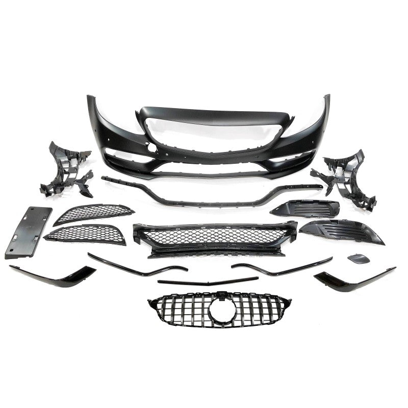 Mercedes W205 2014/18 2D / 4D / SW C63 AMG Style Front Bumper