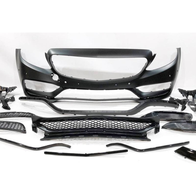 Mercedes W205 2014/18 2D / 4D / SW C63 AMG Style Front Bumper