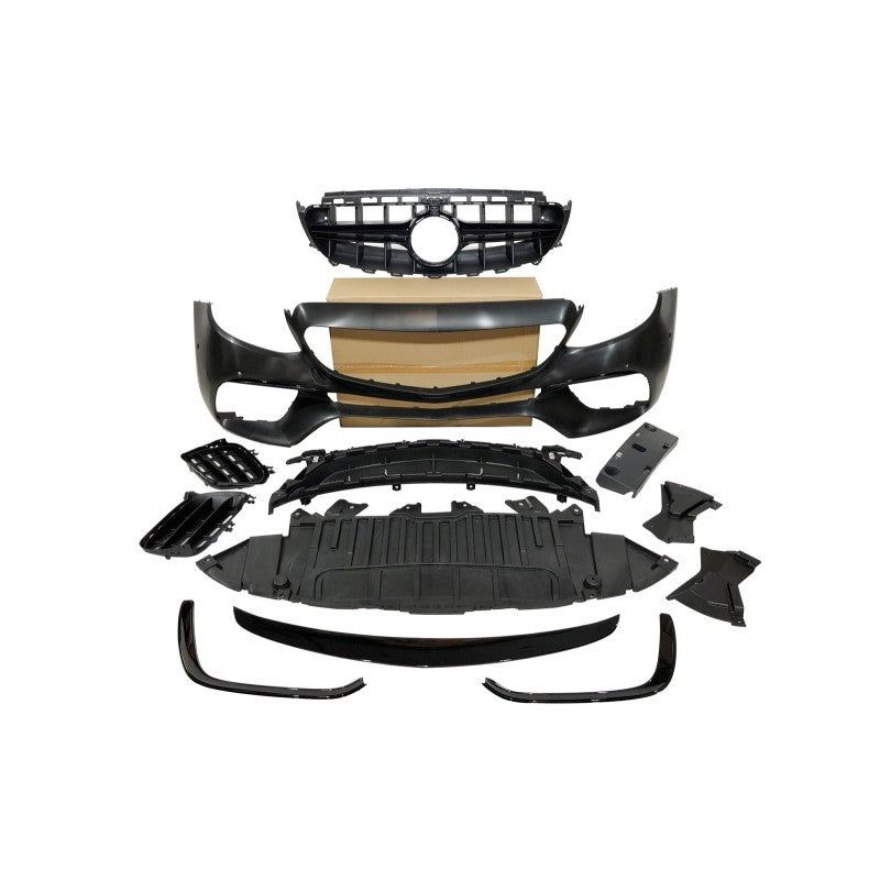 Mercedes W213 4D 2016-19 / C238 E63 AMG Style Front Bumper