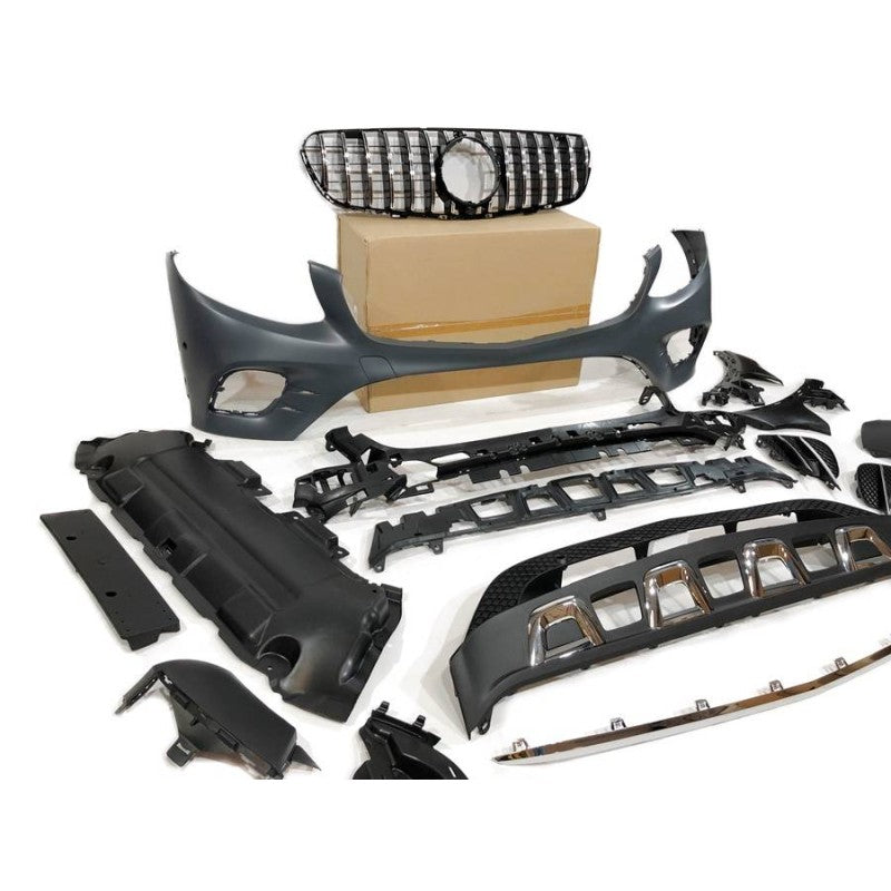 Mercedes X253 / C253 Coupe 2015-19 C43 AMG Style Front Bumper