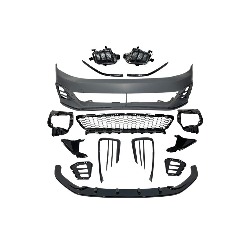 Volkswagen Caddy 2016/20 to Golf 7.5 GTI Style Front Bumper with Spoiler