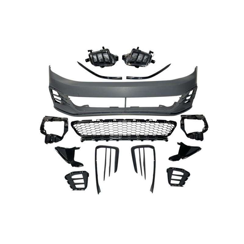 Volkswagen Caddy 2016/20 to Golf 7.5 GTI Style Front Bumper with Spoiler