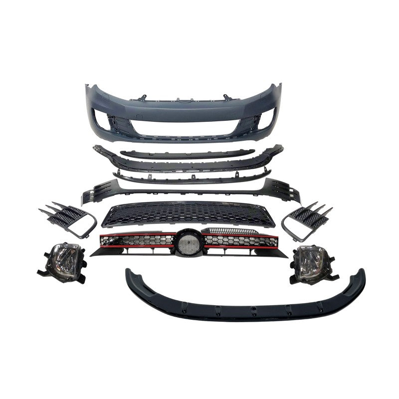 Volkswagen Golf 6 GTI Style Front Bumper & Spoiler