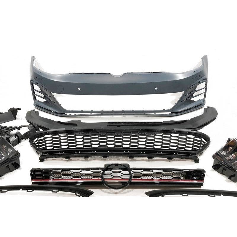 Volkswagen Golf 7 3/5D 2012-16 to 7.5 GTI Style Front Bumper