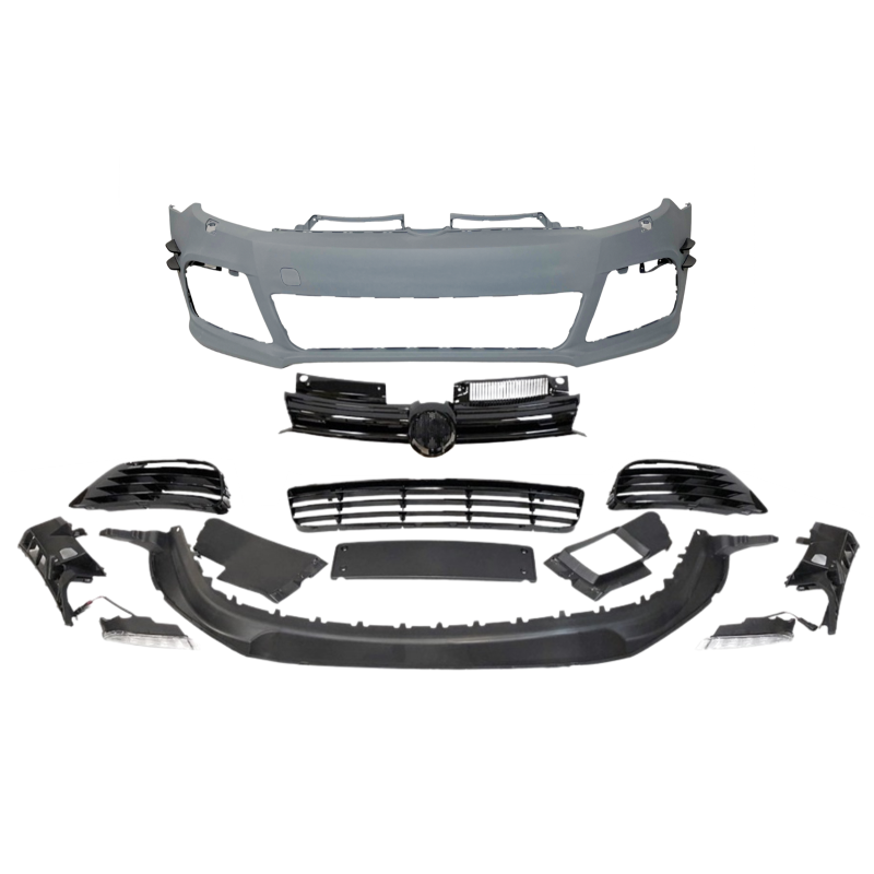 Volkswagen Golf 6 R20 Flaps WRC Style Front Bumper