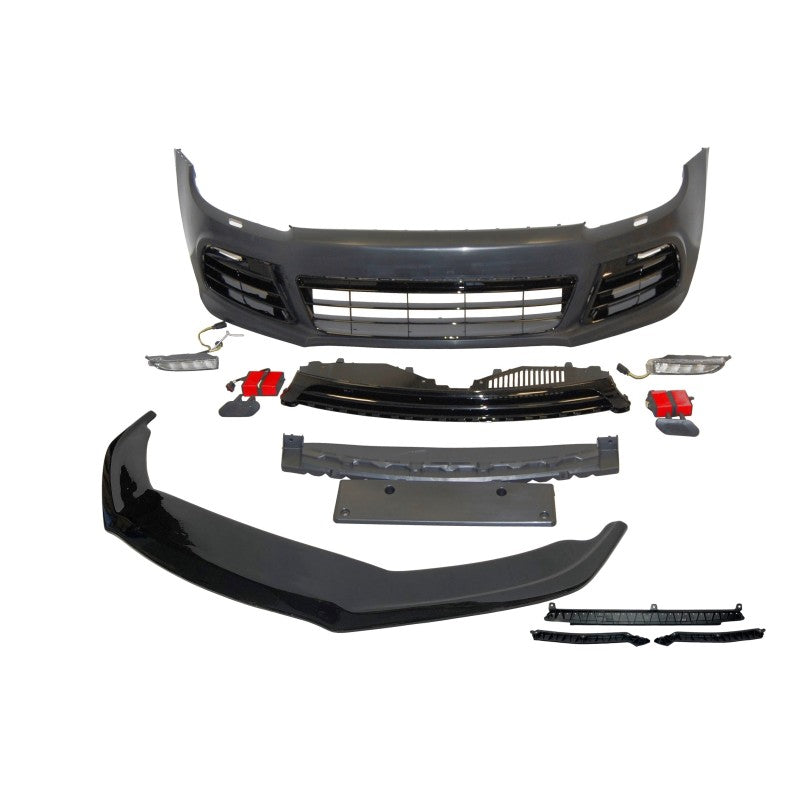 Volkswagen Scirocco 2008-14 R-Line Style Front Bumper & Spoiler