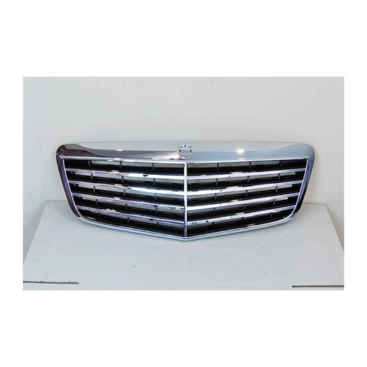 Mercedes W211 2007-09 Facelift AMG Style Chrome Front Grill