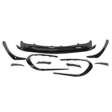 Lade das Bild in den Galerie-Viewer, Mercedes W117 Facelift 2017+ AMG Style A45 Glossy Black Front Spoiler
