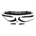 Mercedes W176 2016> AMG A45 Design Glossy Black Front Spoiler