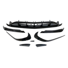Lade das Bild in den Galerie-Viewer, Mercedes W176 2016&gt; AMG A45 Design Glossy Black Front Spoiler
