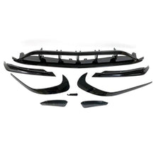 Lade das Bild in den Galerie-Viewer, Mercedes W176 2016&gt; AMG A45 Design Glossy Black Front Spoiler
