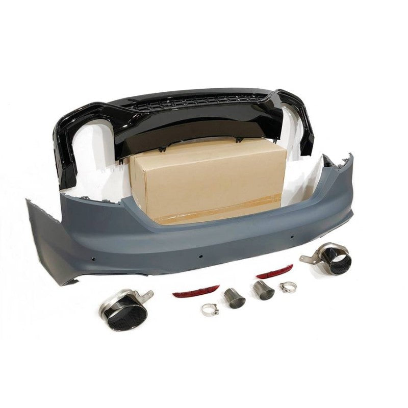 Audi A5 Sportback / Coupe 2020+ RS5 Style Rear Bumper & Gloss Black Diffuser