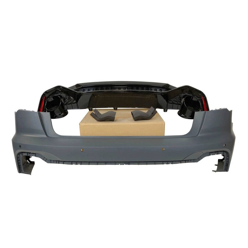 Audi A6 C8 4 Door RS6 Style Rear Bumper & GB Diffuser