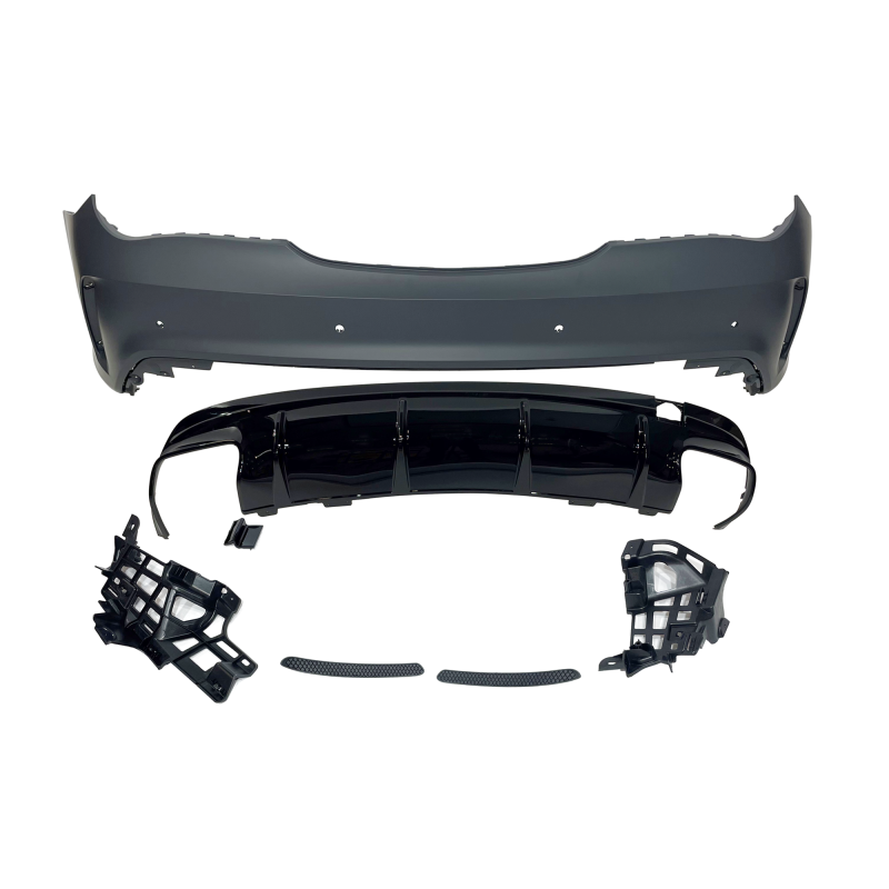 Mercedes W117 2013-2018 LCI 4P / SW AMG A45 Style Rear Bumper