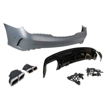 Lade das Bild in den Galerie-Viewer, Mercedes W117 2013-2018 LCI 4P / SW AMG A45 Style Rear Bumper
