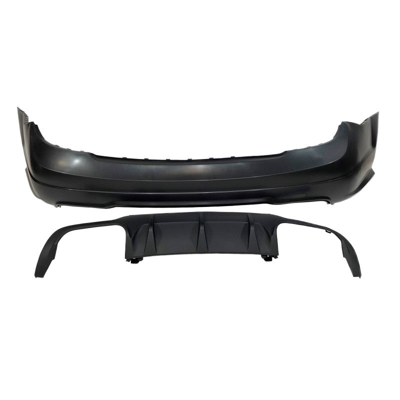 Задна броня за Mercedes W204 11-13 2-4P AMG C63 Parktronic
