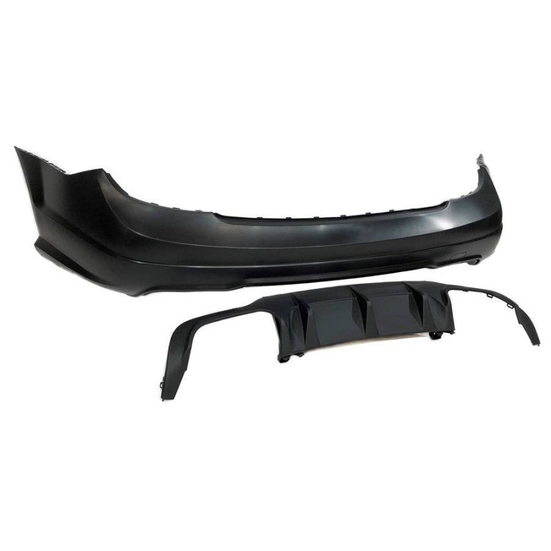 Mercedes W204 11-13 2-4P AMG C63 Parktronic Rear Bumper