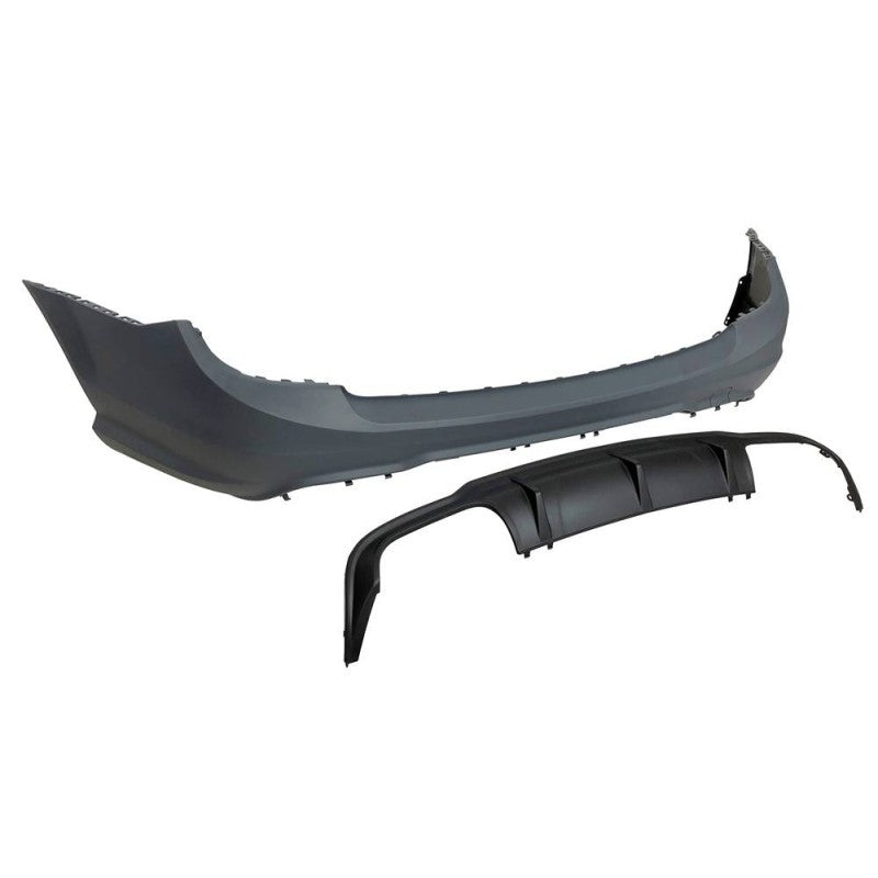 Mercedes W204 SW 2007-13 AMG C63 Design Rear Bumper