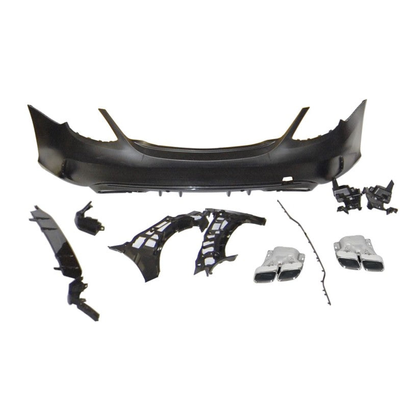 Mercedes W205 4D 2014/21 C63 Style Rear Bumper