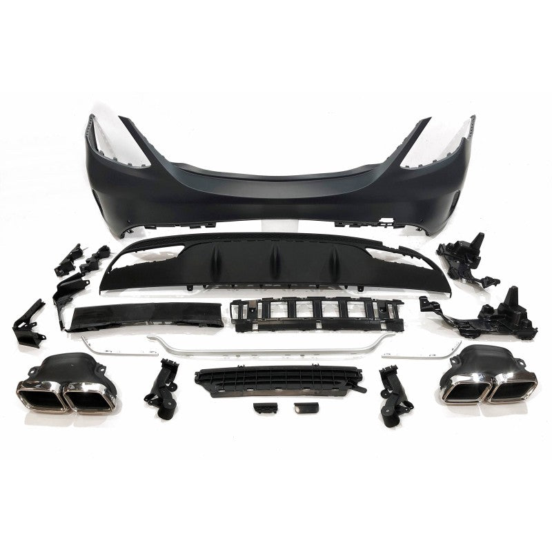 Mercedes W205 2014/18 4D C63 Style Rear Bumper