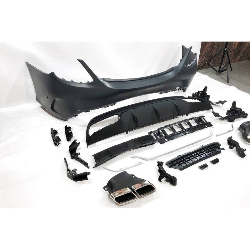 Mercedes W205 2014/18 4D C63 Style Rear Bumper