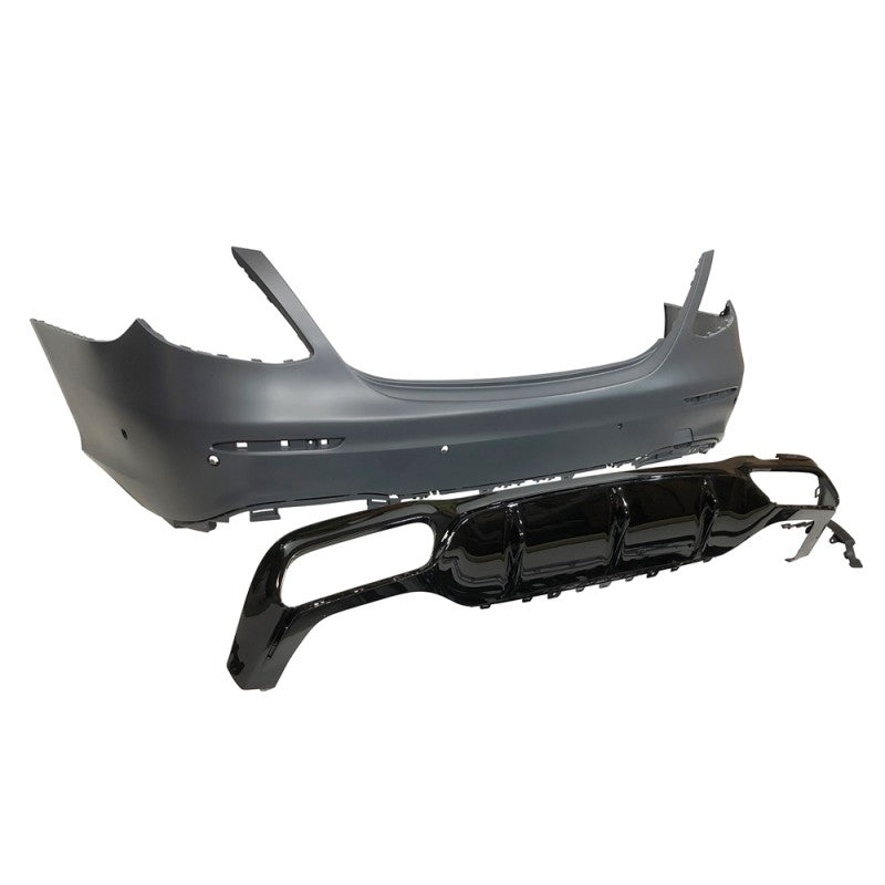 Mercedes W213 2016-19 E63 Style Rear Bumper