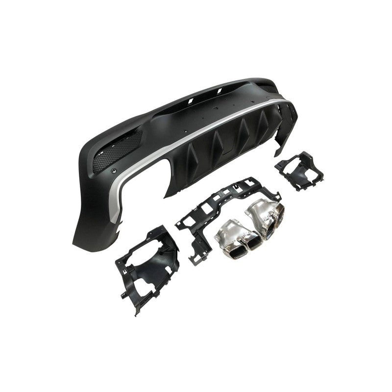 Mercedes C167 GLE 2020 Tails Rear Diffuser